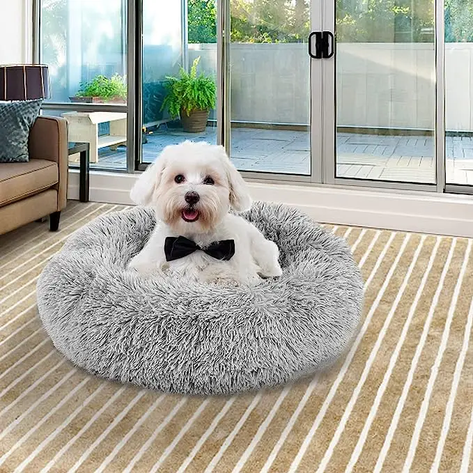 Super Warm Sleeping Cat Nest Soft Long Plush Best Pet Dog Bed for Dogs Basket Cushion Cat Bed Cat Mat Animals Sleeping