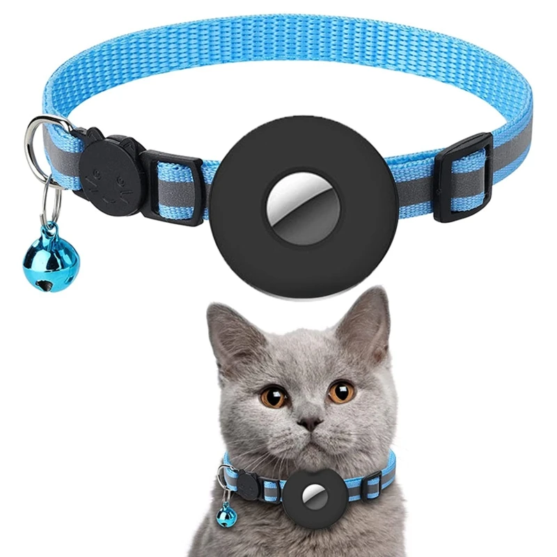 Anti-lost GPS Tracker Collar Smart Locator Cat Detection Wearable Tracker Bluetooth for Cat Dog Bird